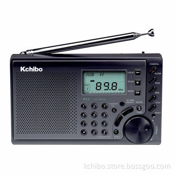 Digital/FM/MW/SW Full Wave-band Radio with MP3 Receiver, 3AA Rechargeable Batteries